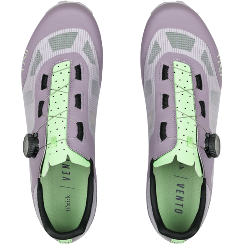 Vento Proxy Wide Gravel Shoes - Purple/Green