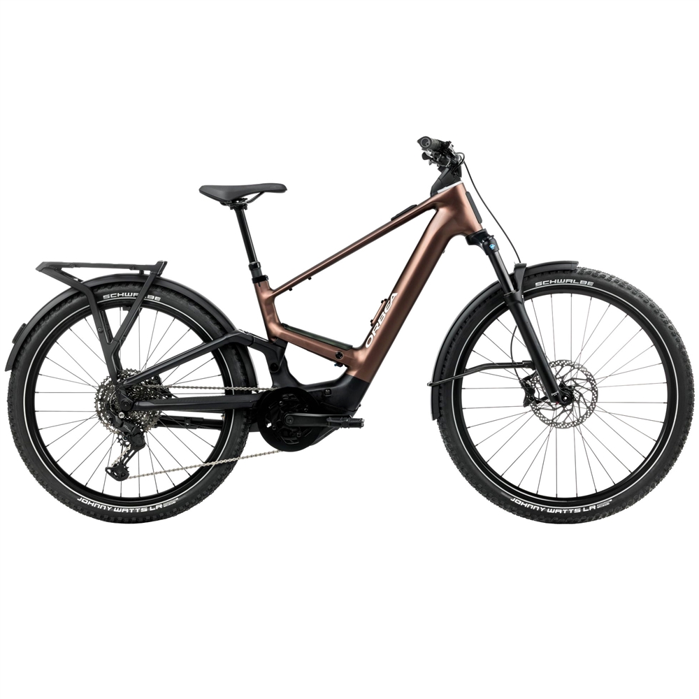 Muga 30 Electric Hybrid Bike - Metallic Rust/Diamond Black (2026)