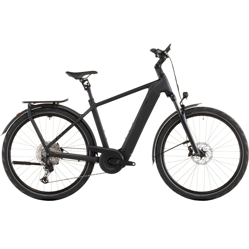 Kathmandu Hybrid Pro 800 Electric Hybrid Bike - Coal/Black (2026)