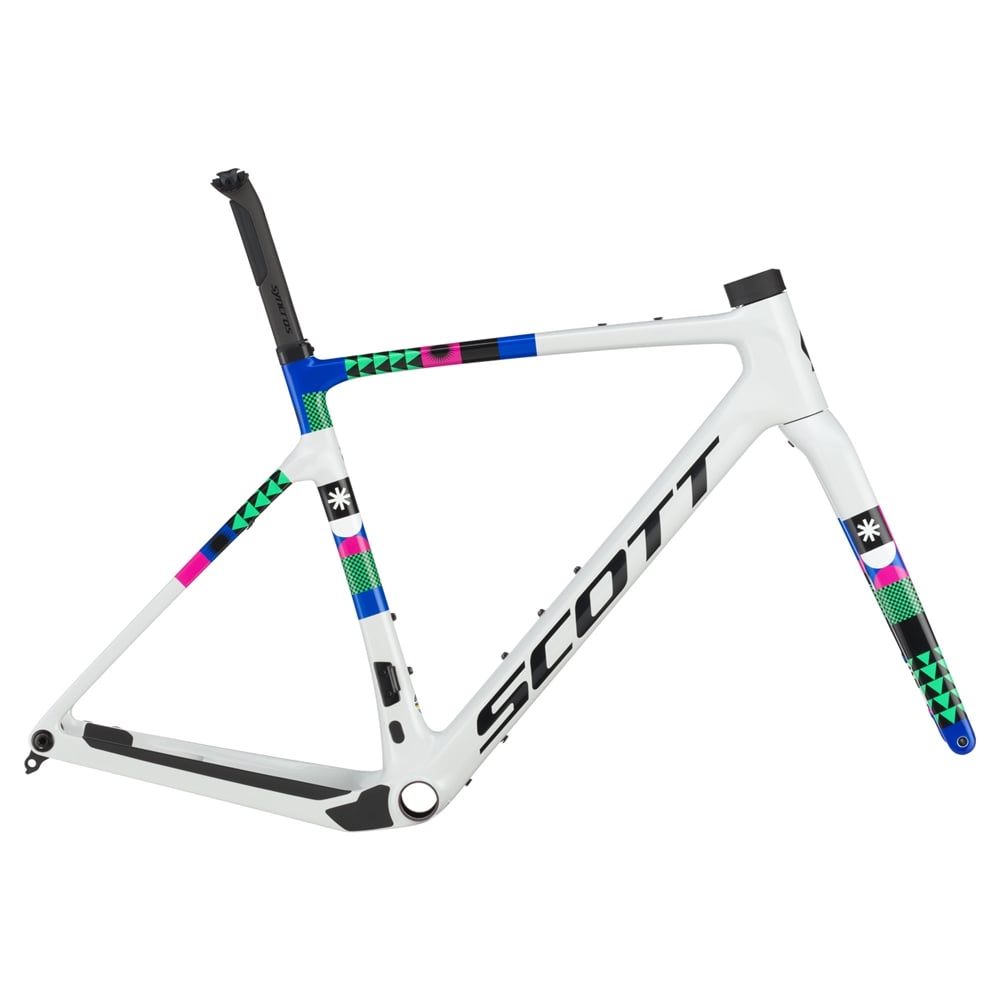 Addict Gravel RC HMX Gravel Bike Frameset - Beluga Grey (2025)