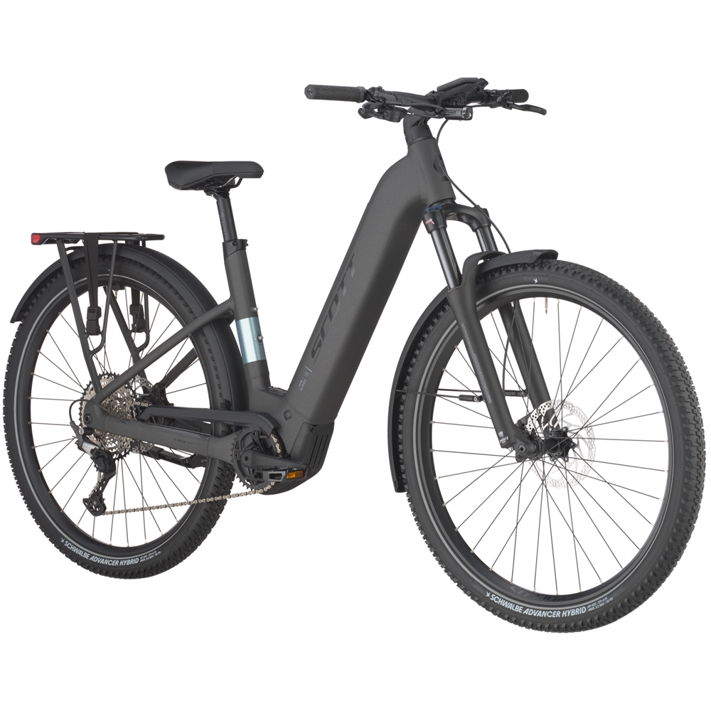 Axis 20 Wave Electric Hybrid Bike - Midnight Grey (2026)