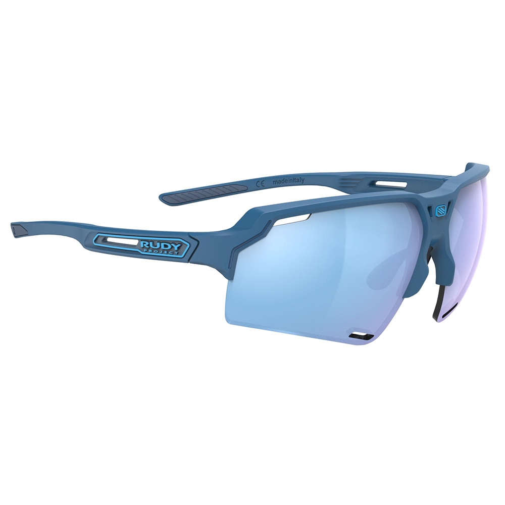 Deltabeat RP Optics Sunglasses - Pacific Blue Matte/Multilaser Ice