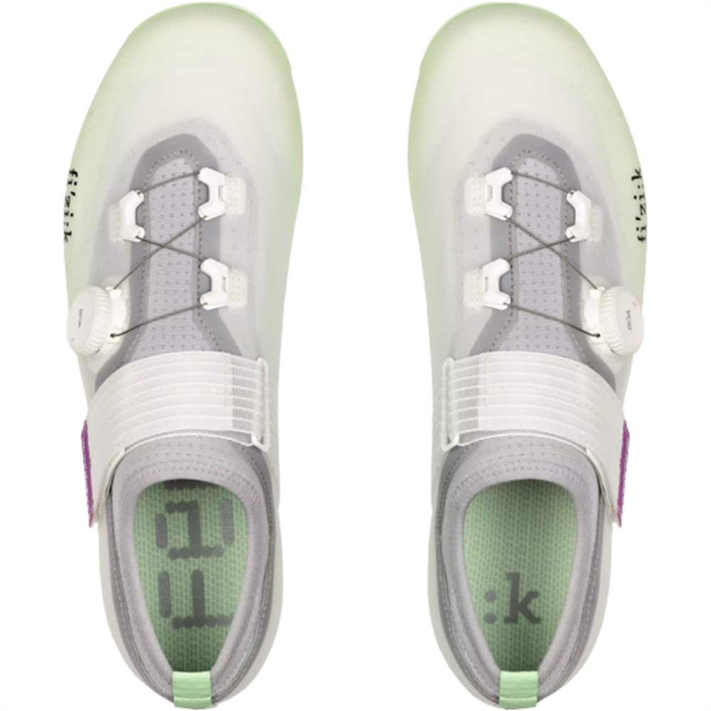 Ferox 2 Carbon Gravel Shoes - Grey/Mint
