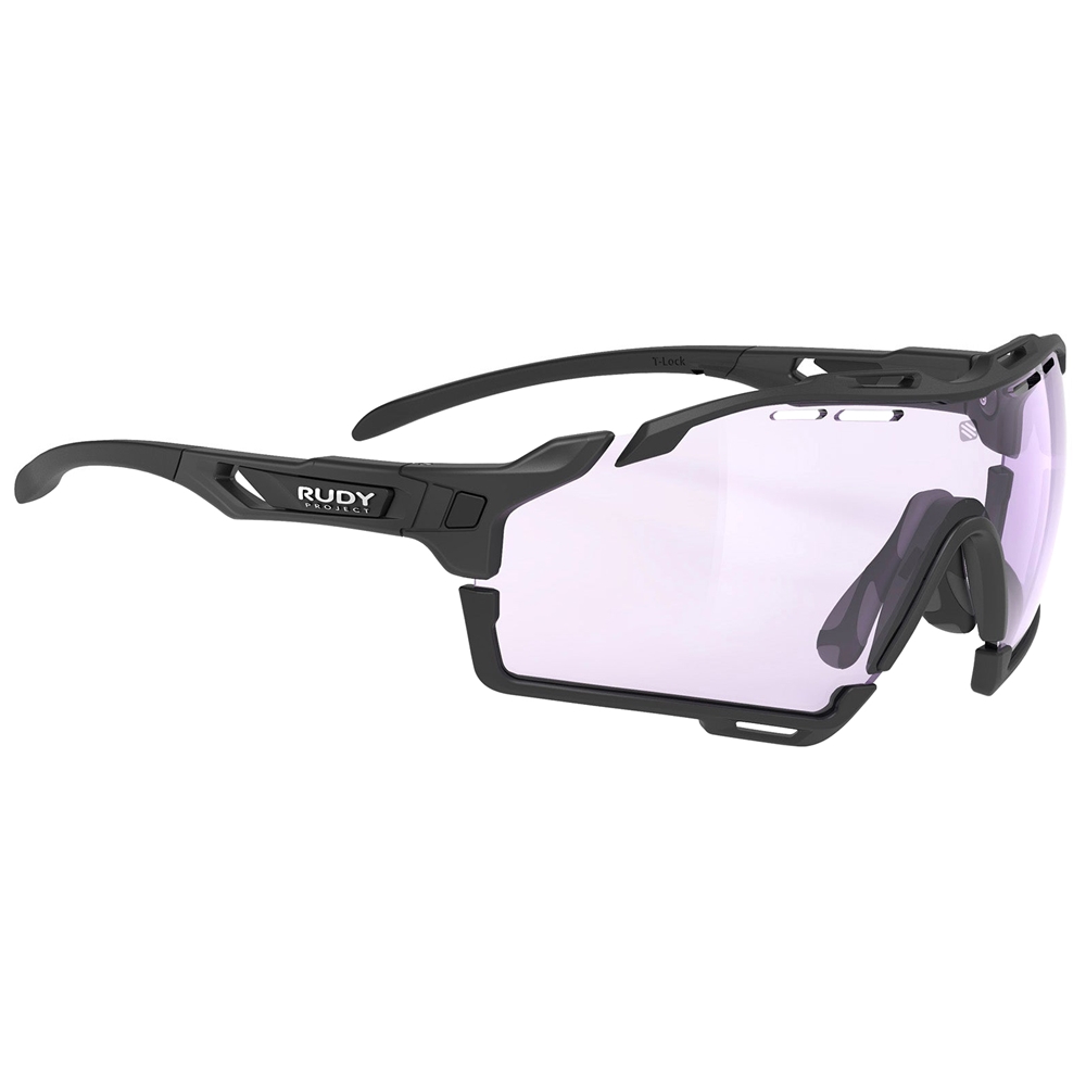 Cutline ImpactX PH Sunglasses - Black Matte/2Laser Purple