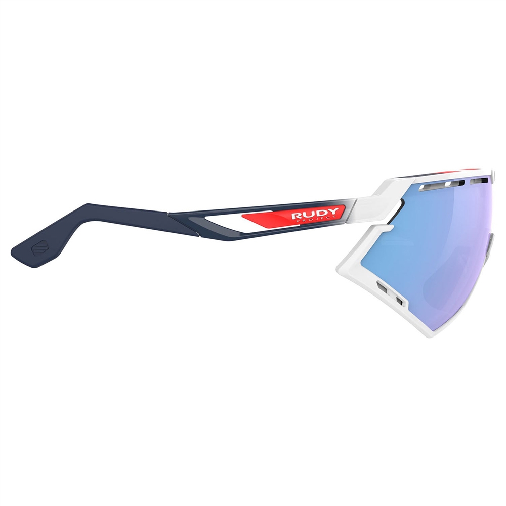 Defender RP Optics Sunglasses - White Gloss/Fade Blue