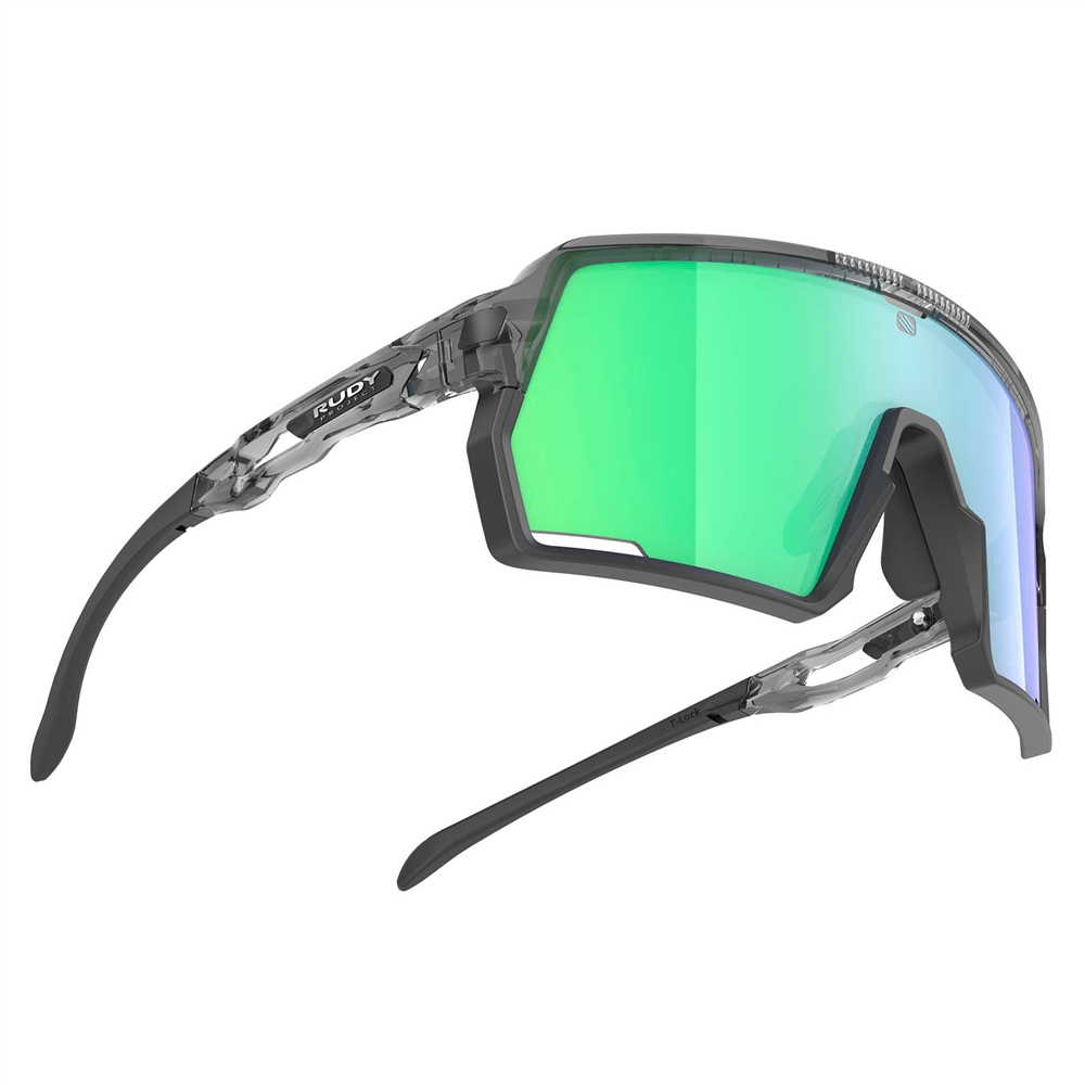 Kelion RP Optics Sunglasses - Crystal Ash/Multilaser Green