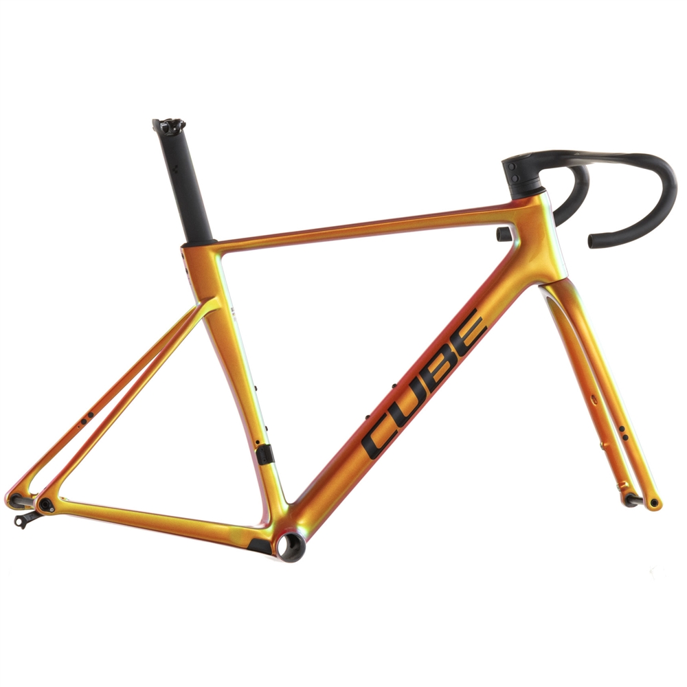 Litening Air C:68X Road Frameset - Glowing Orange/Black (2026)
