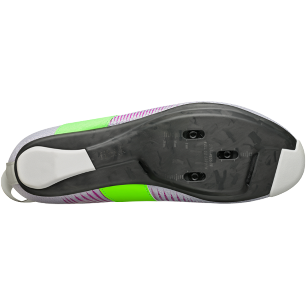 Transiro Hydra Aeroweave Carbon Triathlon Shoes - Purple/Green