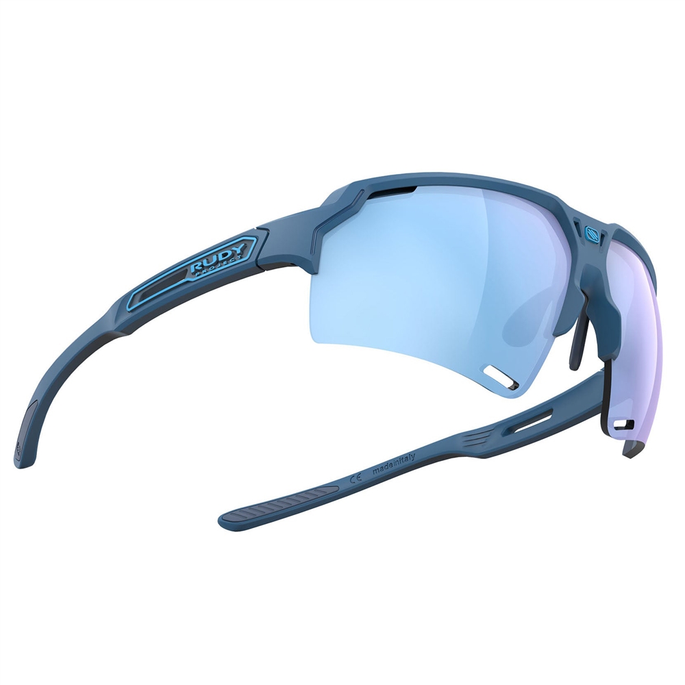 Deltabeat RP Optics Sunglasses - Pacific Blue Matte/Multilaser Ice