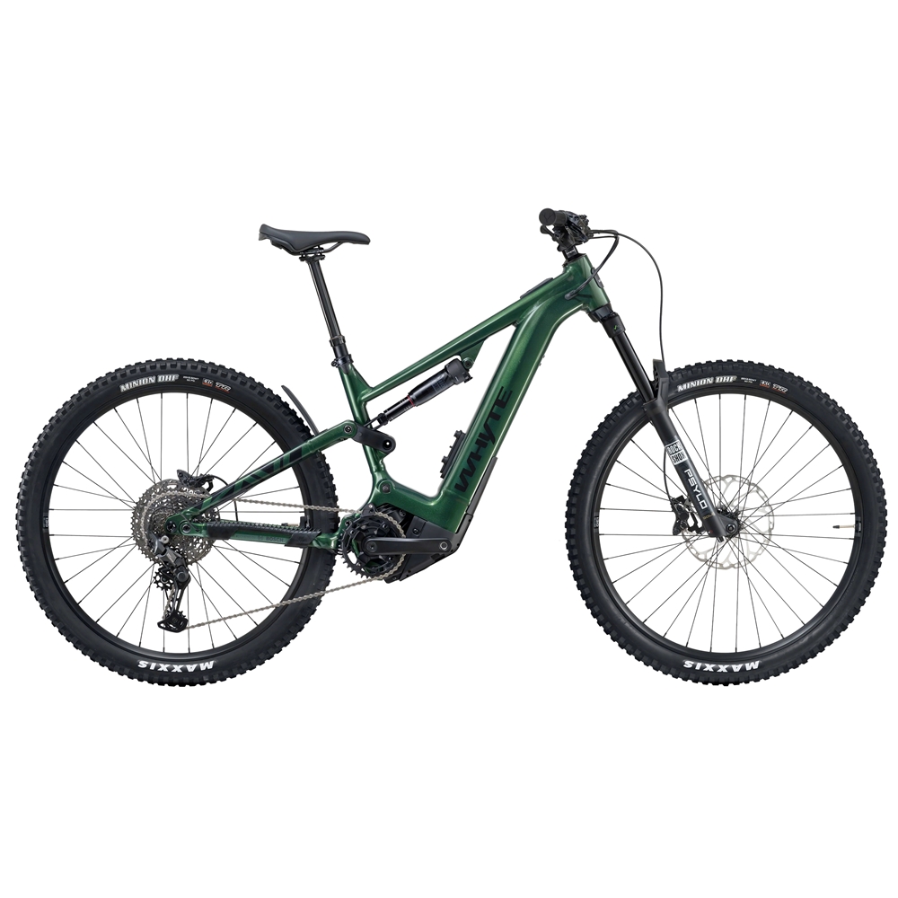 Kado S Electric Full Suspension Mountain Bike - Metallic Gloss Aston Green (2025)