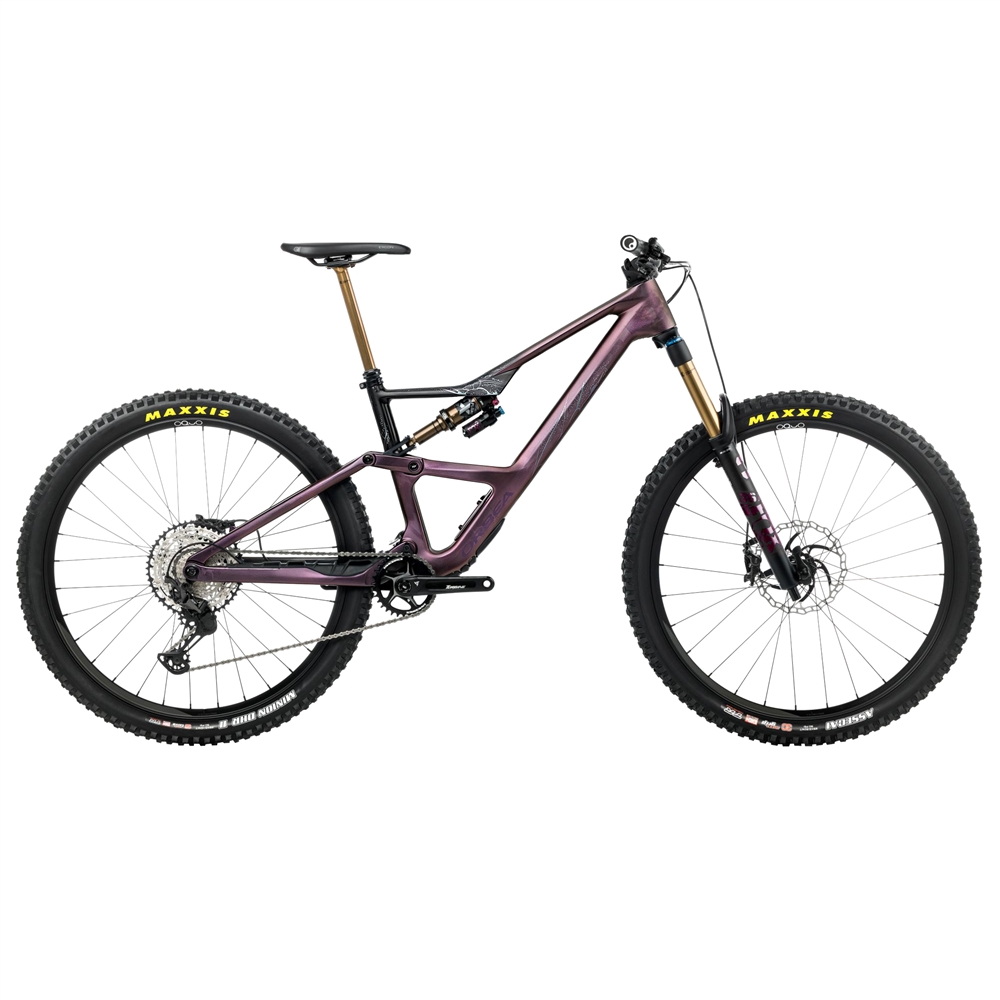 Occam LT M10 Full Suspension Mountain Bike - Sunset Carbon View/Black (2026)