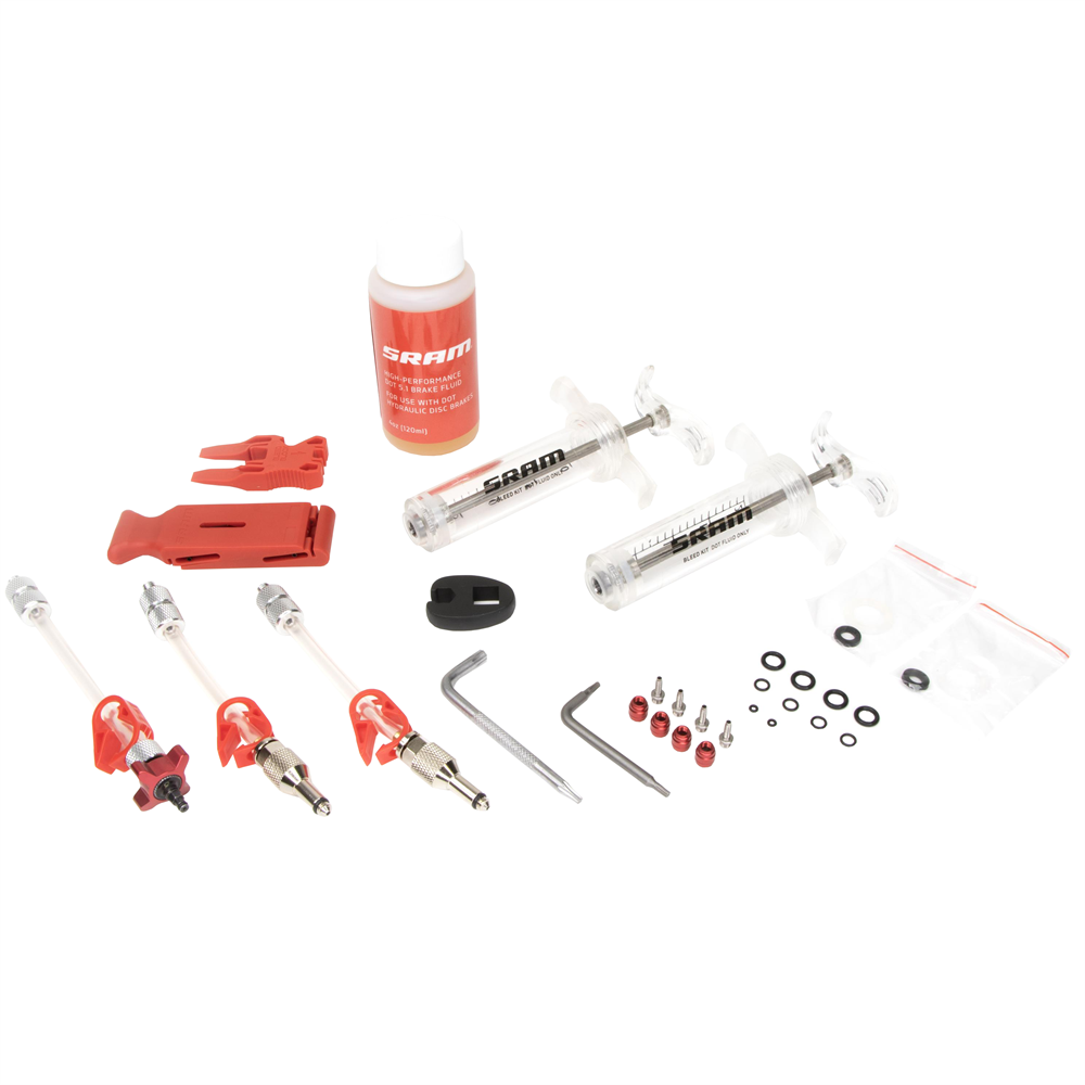 Pro DOT Brake Bleed Kit V2 With DOT 5.1 Hydraulic Fluid