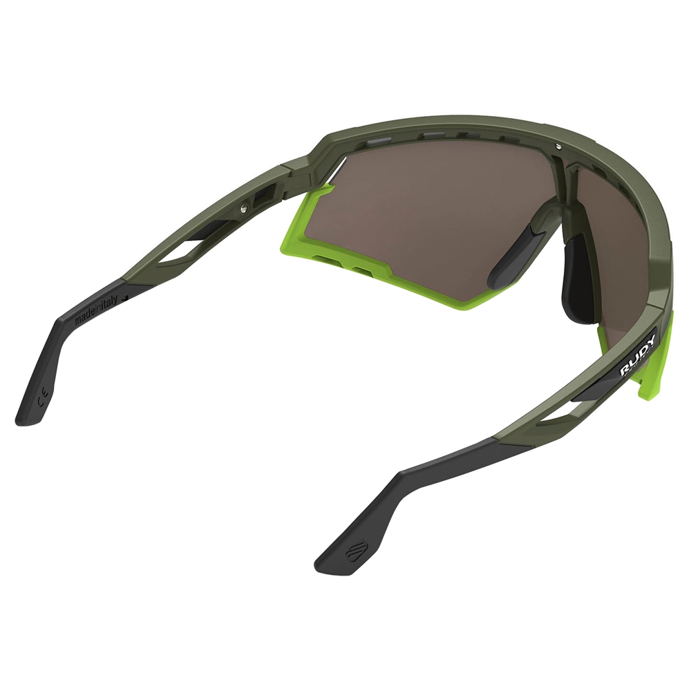 Defender RP Optics Sunglasses - Olive Matte/Multilaser Yellow