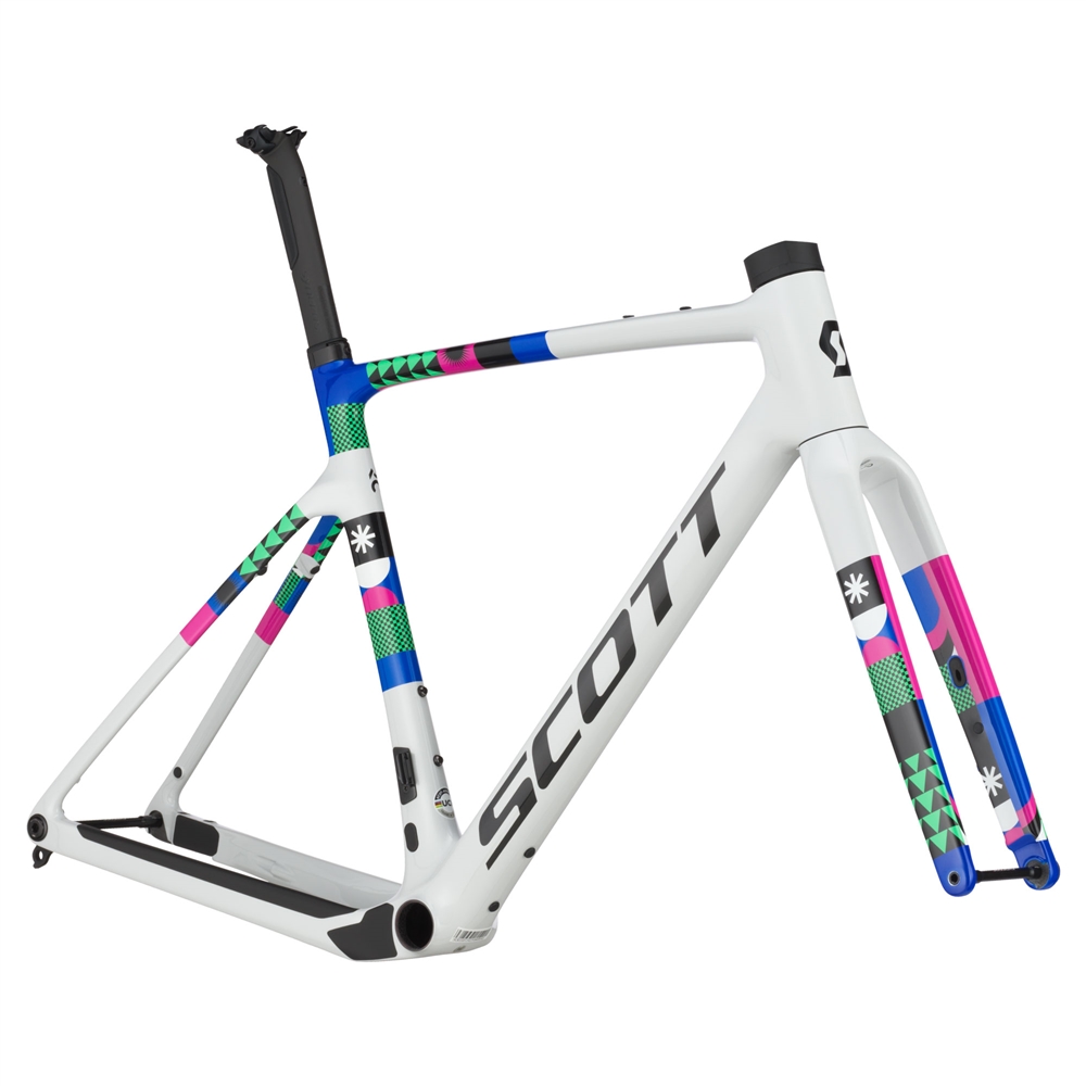 Addict Gravel RC HMX Gravel Bike Frameset - Beluga Grey (2025)