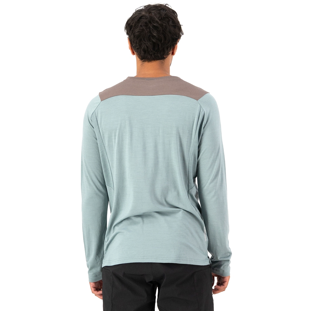 Diversion Merino Long Sleeve Jersey - Desert Sage / Iron (2025)
