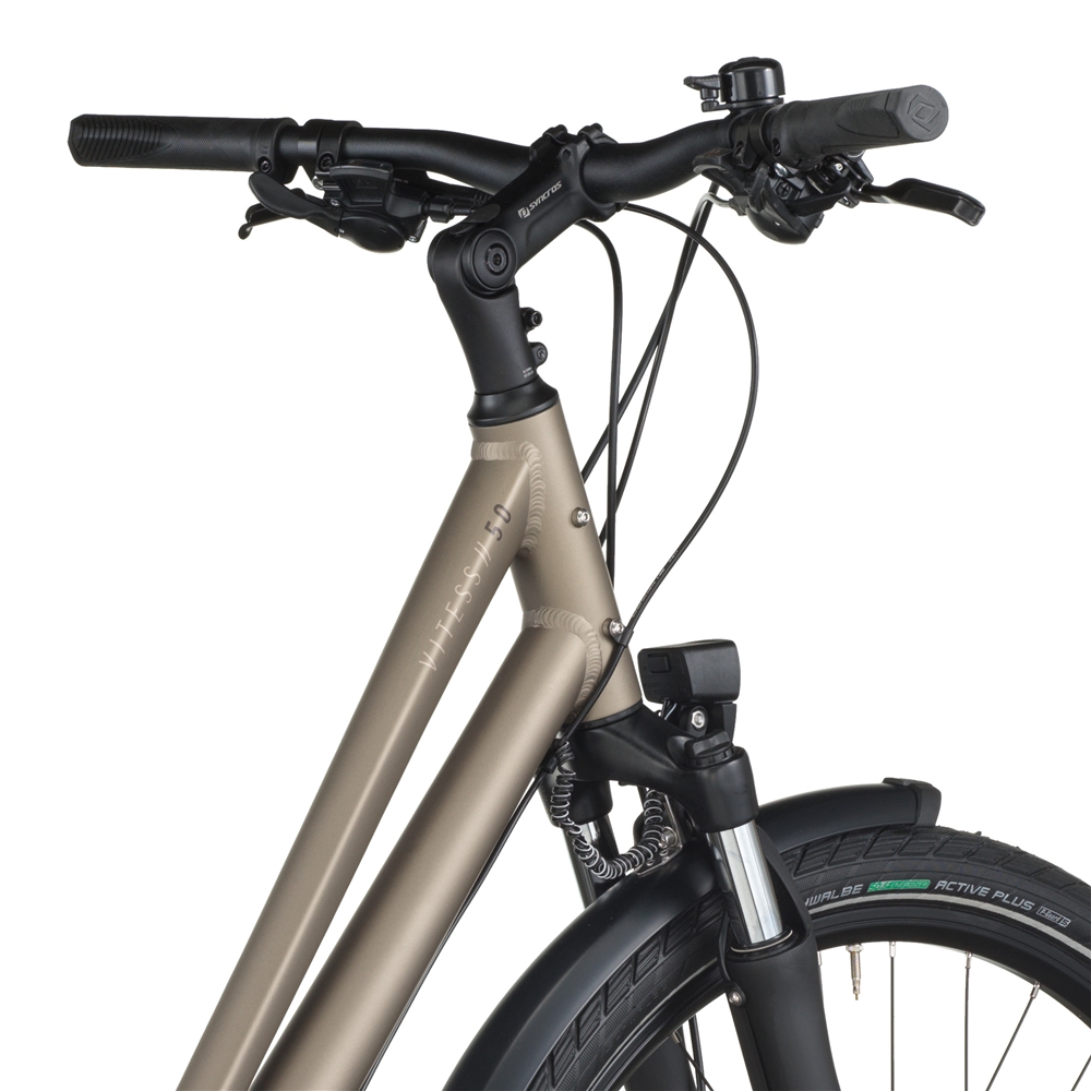 Vitess 50 Hybrid Bike - Warm Silver (2026)