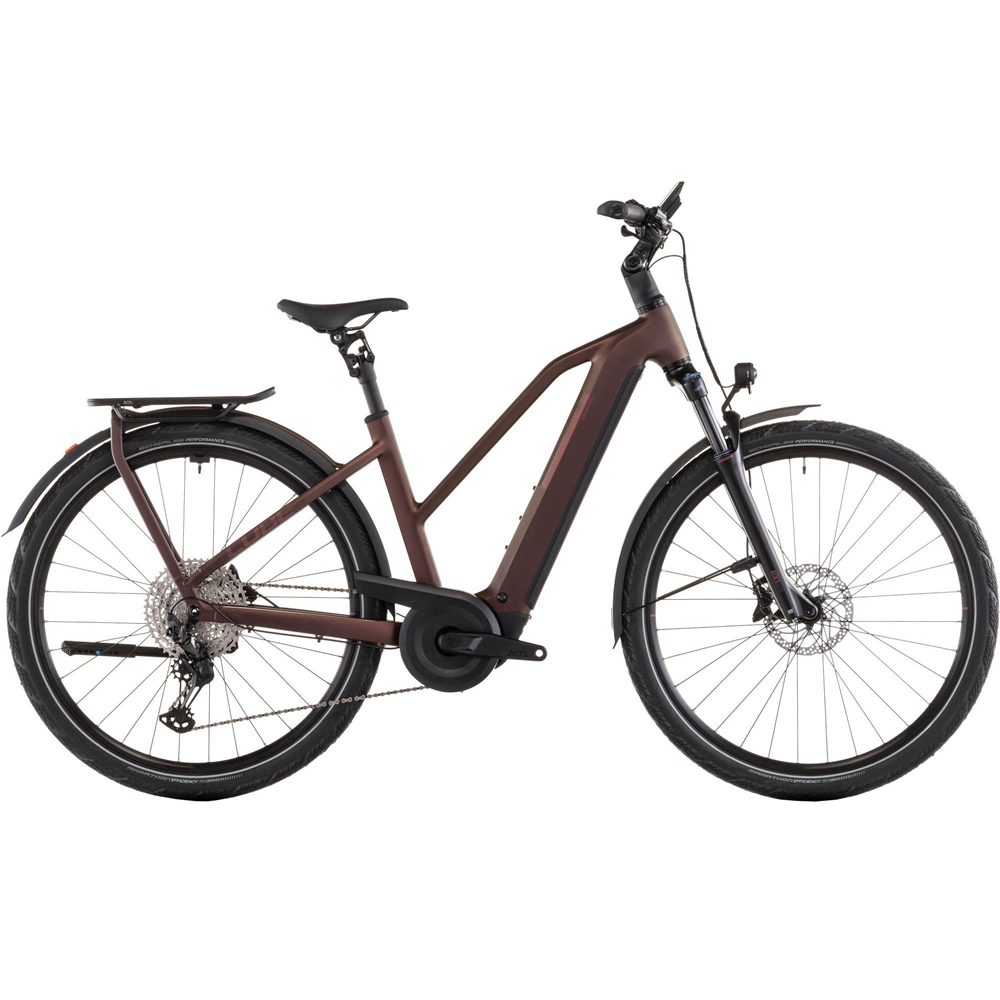 Kathmandu Hybrid Trapeze Pro 800 Electric Hybrid Bike - Sunglow/Chrome (2026)