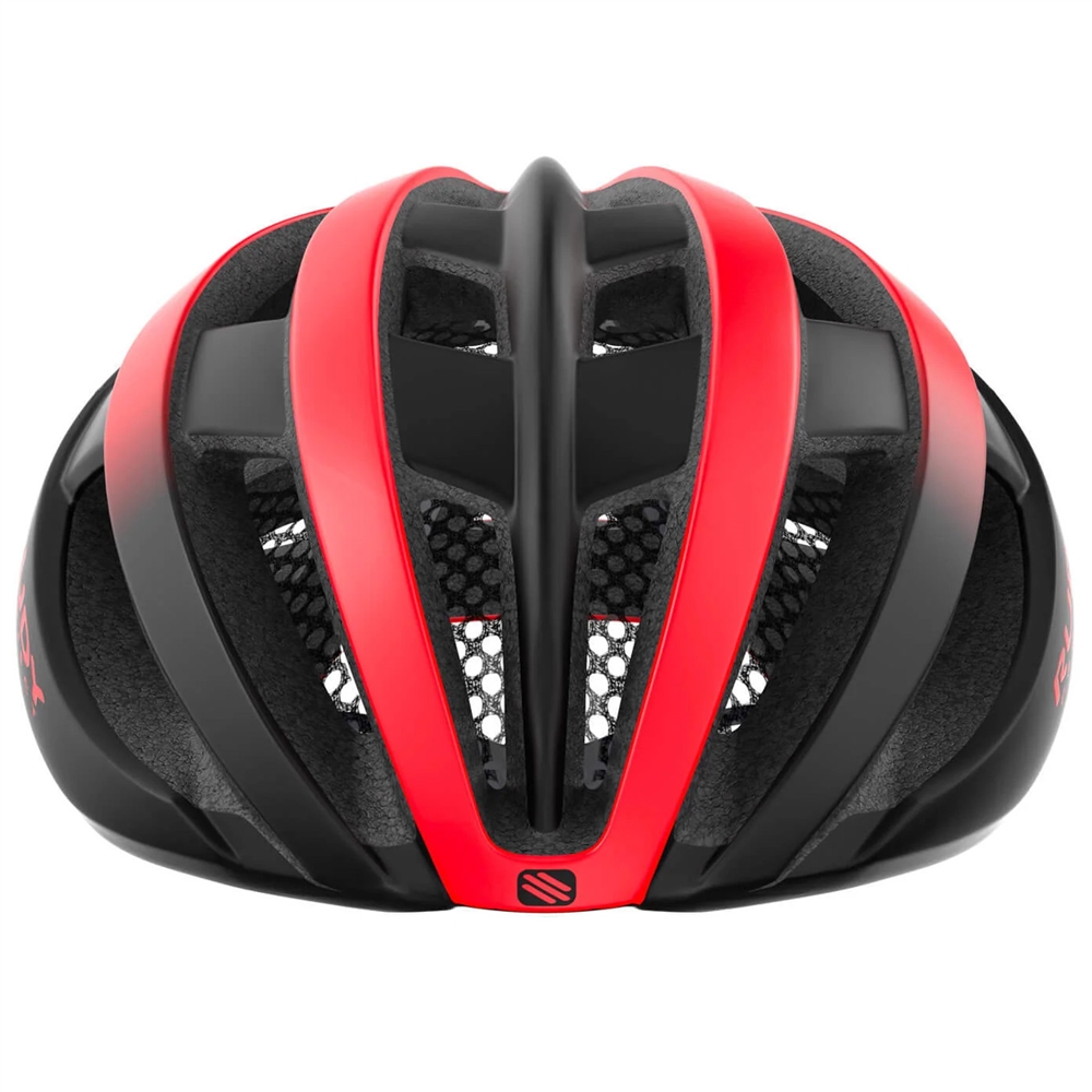Venger Road Helmet - Red/Matte Black