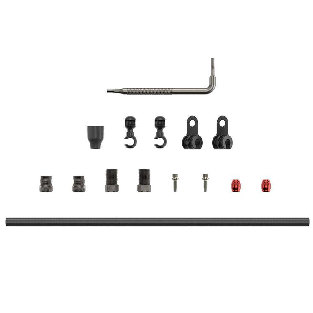 Disc Brake Hydraulic Hose Kit - Double Compression - 2000mm Hose