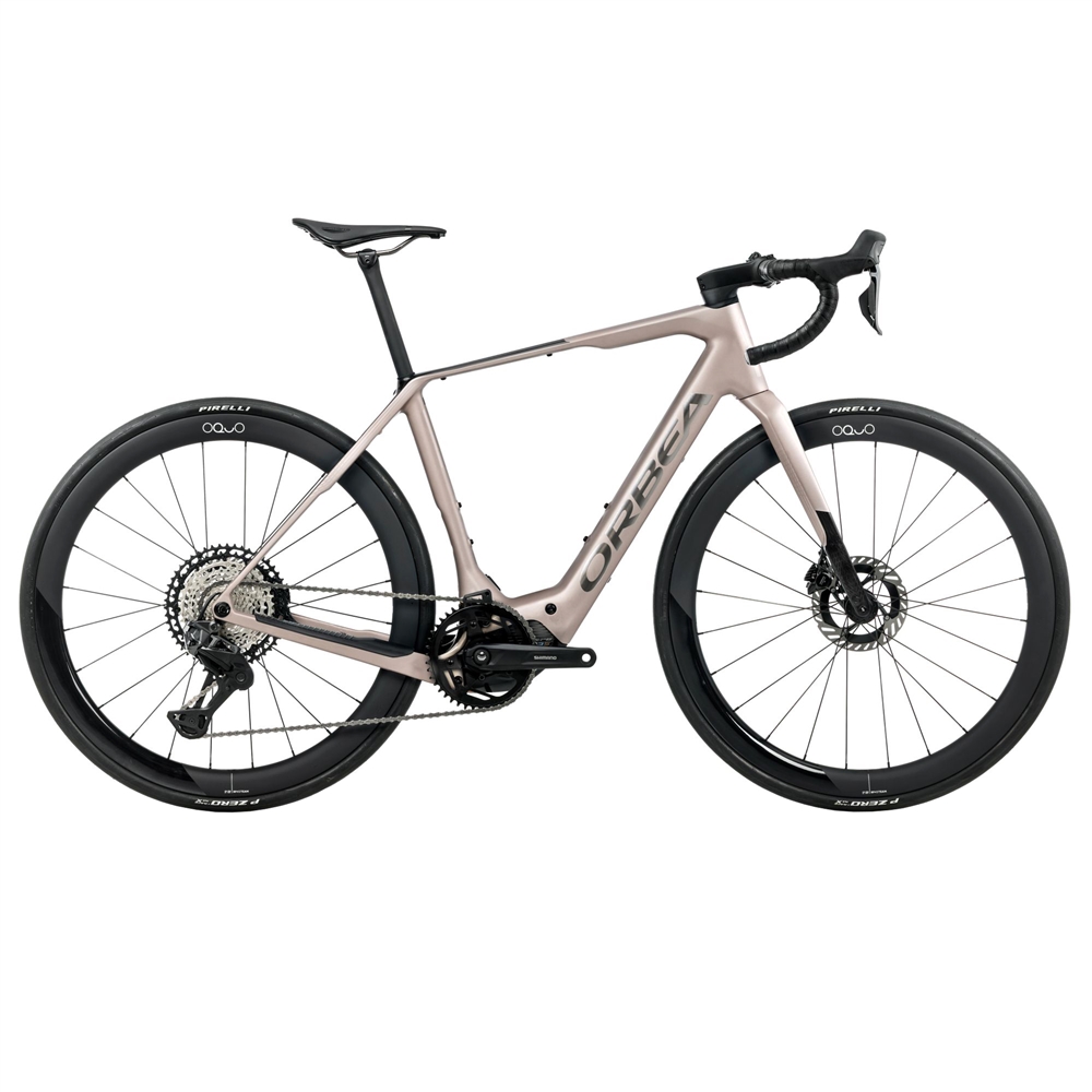 Denna M10i Electric Gravel Bike - Nickel Matt/Carbon Raw Gloss (2026)
