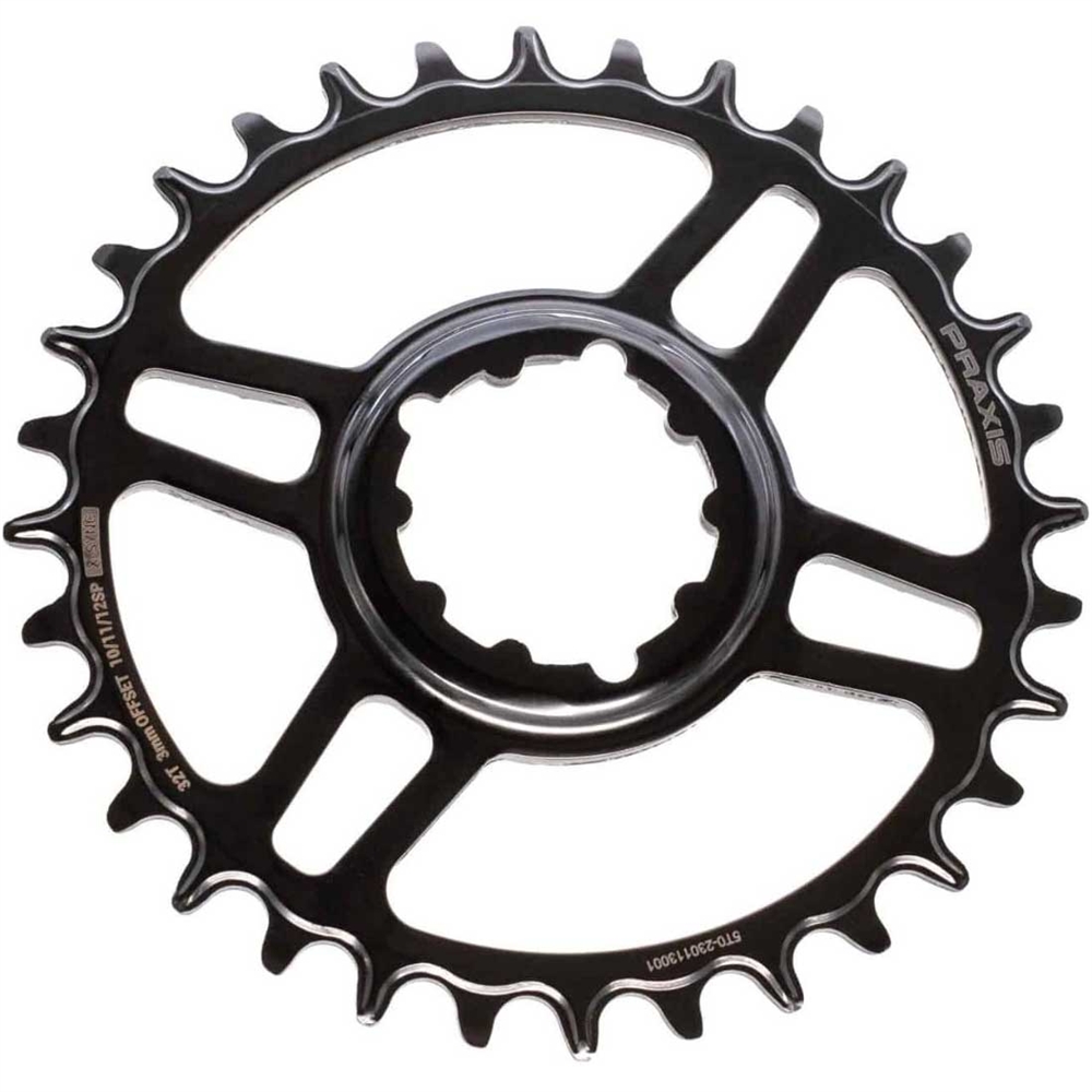 Steel Direct Mount Narrow Wide 1x Chainring - 0mm Offset