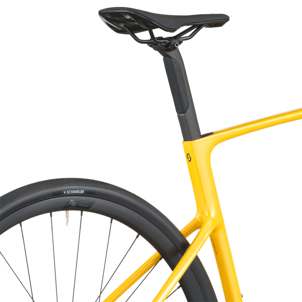 Addict 40 Road Bike - Vivid Yellow (2026)