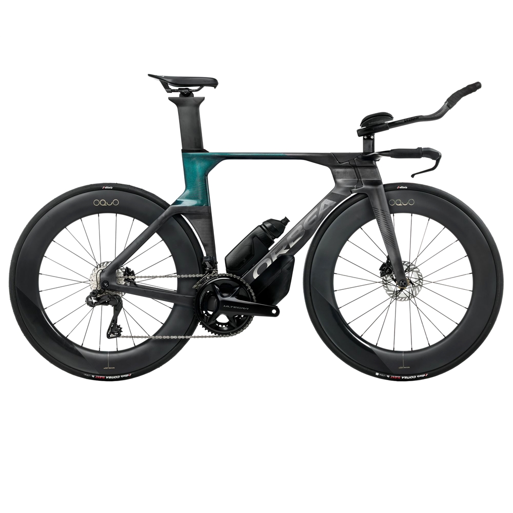 Ordu M20iLTD Triathlon Bike - Diamond Carbon View/Evasion Green (2026)