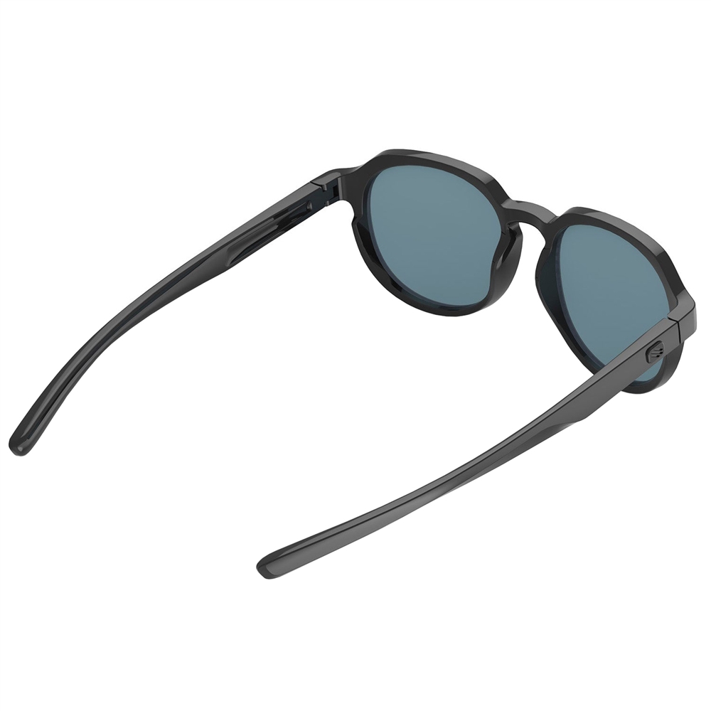 Glamshady Polar 3FX Sunglasses - Black Gloss/Multilaser Red