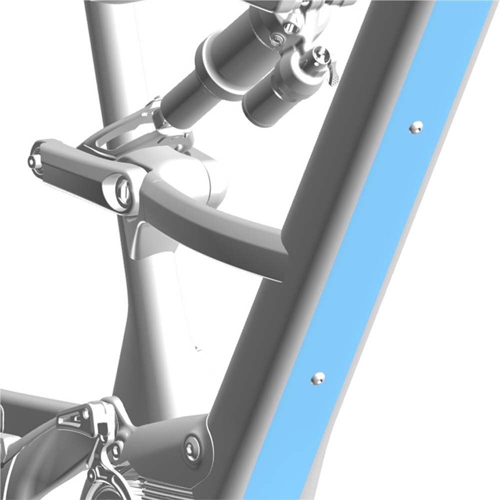 Transparent Downtube Protector For Rise Alloy (2025)