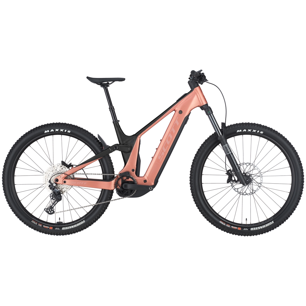 Patron 920 Electric Full Suspension Mountain Bike - Clay Pink (2025)