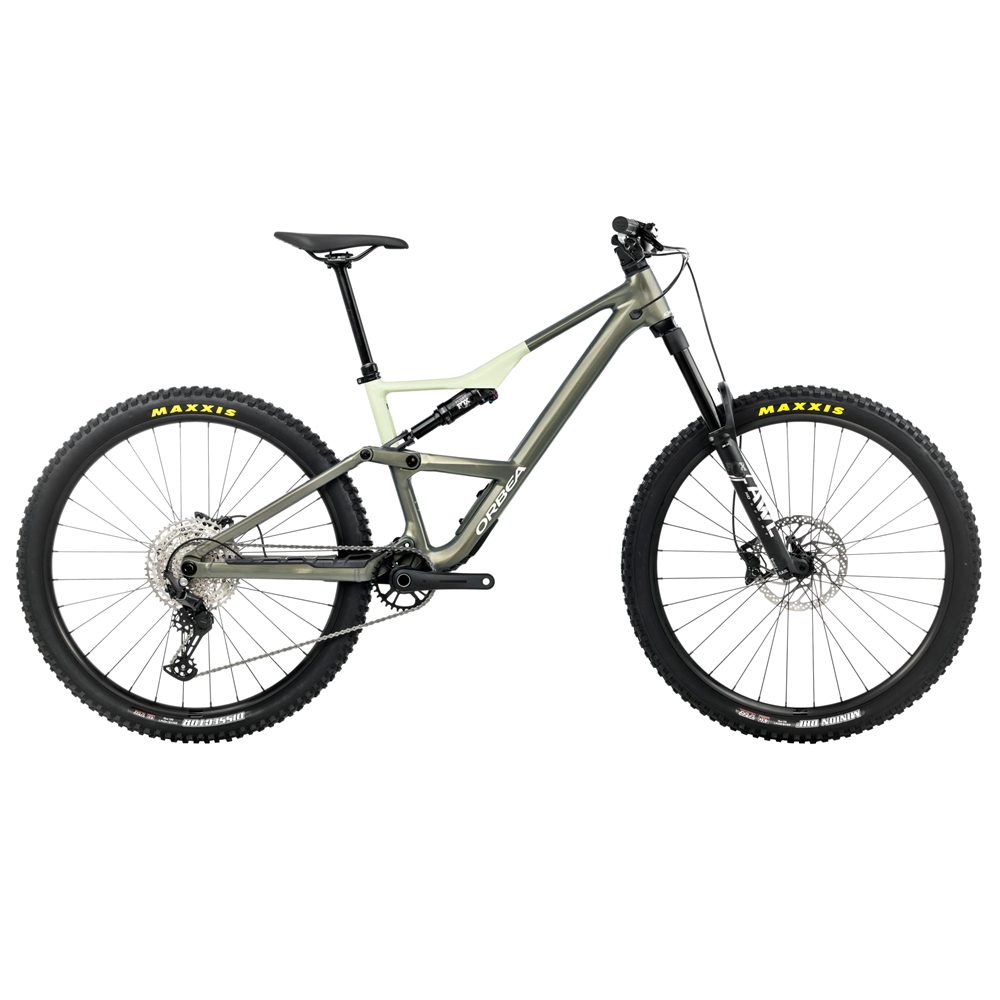 Occam LT H30 Full Suspension Mountain Bike - Spaceship Green/Acid Gum (2026)