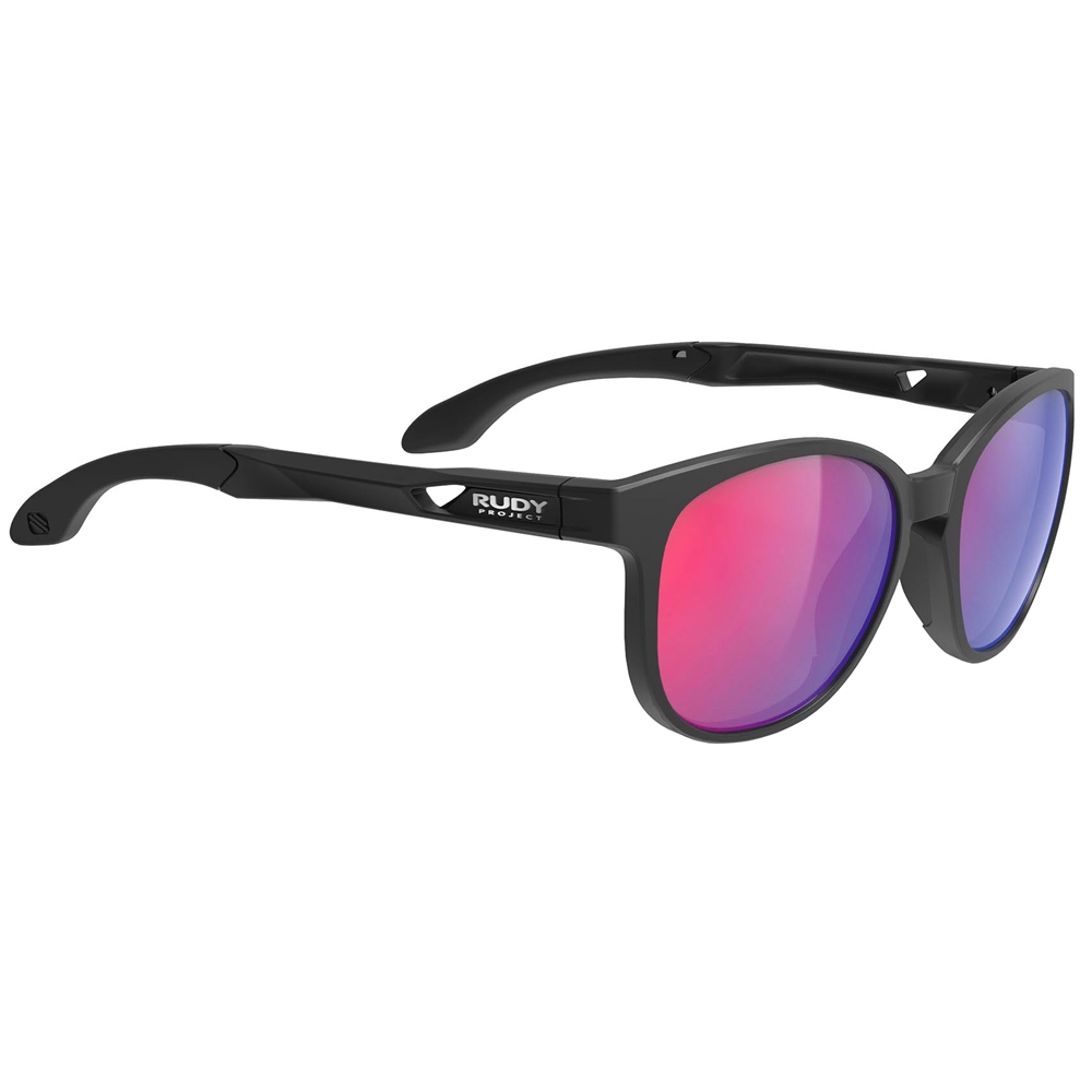 Lightflow B Polar 3FX Sunglasses - Black Matte/Multilaser Red