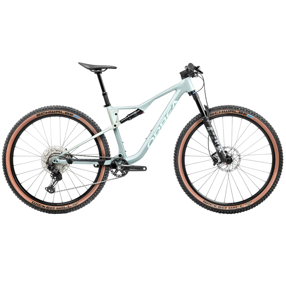 Oiz H10 Full Suspension Mountain Bike - Blue Stone/Metallic Blue Stone (2026)