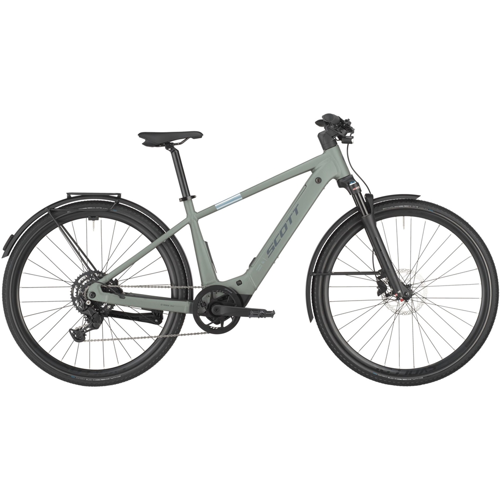 Passage 30 Electric Hybrid Bike - Highland Green (2025)