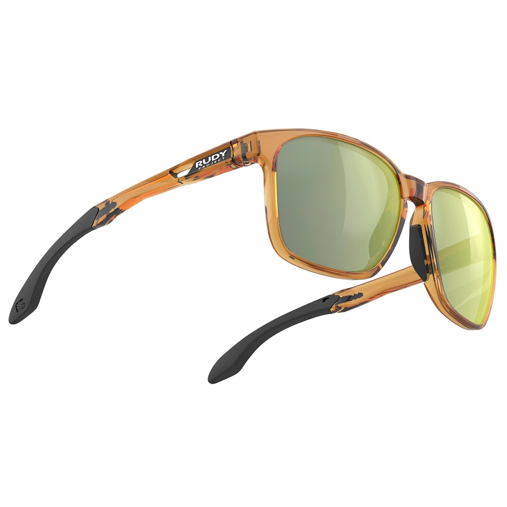 Lightflow A RP Optics Sunglasses - Crystal Butterscotch Gloss/Laser Green