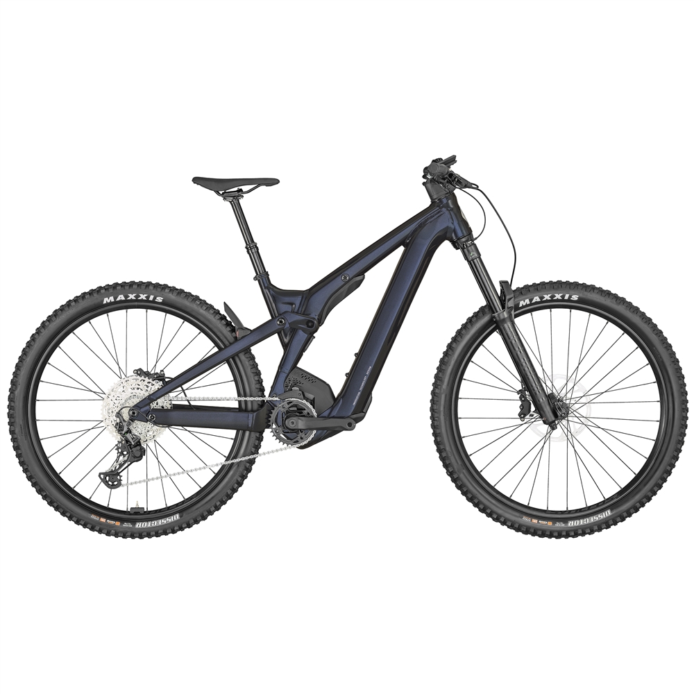 Patron eRide 920 Electric Full Suspension Mountain Bike - Deep Sparkle Blue (2024)