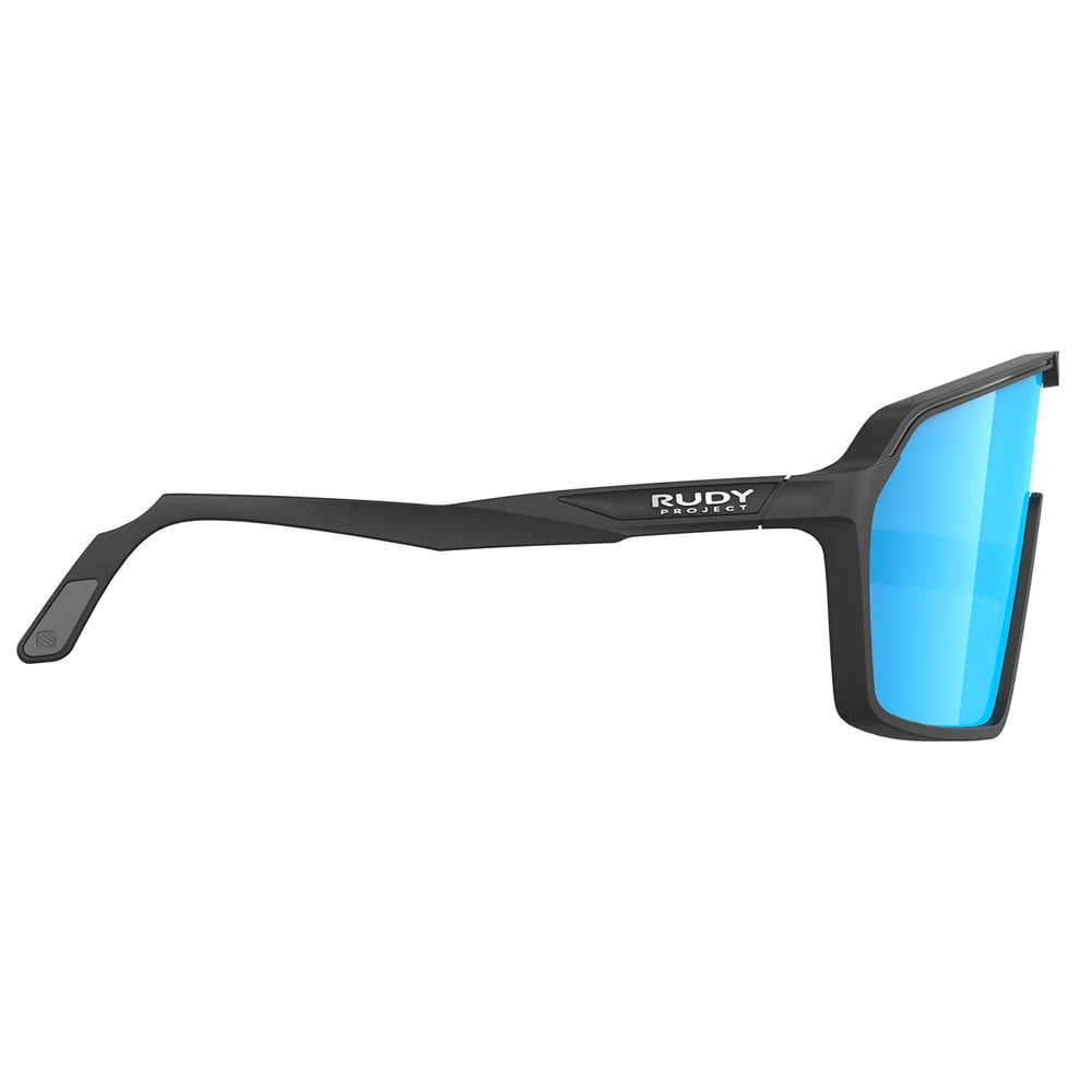 Spinshield RP Optics Sunglasses - Black Matte/Multilaser Blue