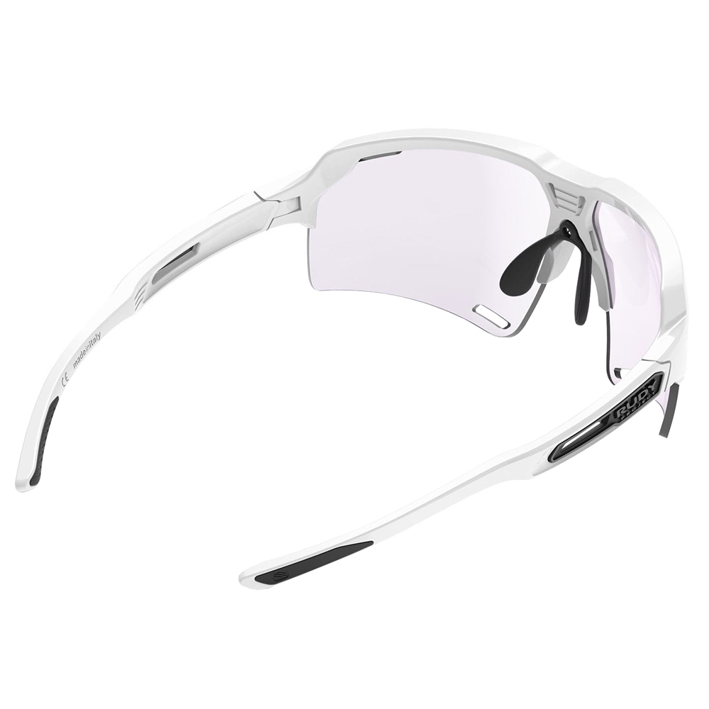 Deltabeat ImpactX PH Sunglasses - White Gloss/2Laser Purple