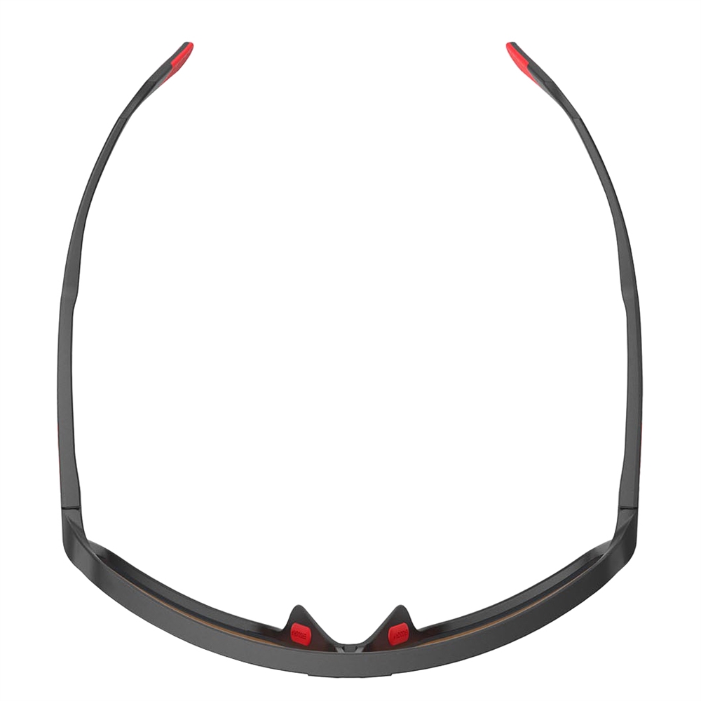Spinshield RP Optics Sunglasses - Black Matte/Multilaser Red