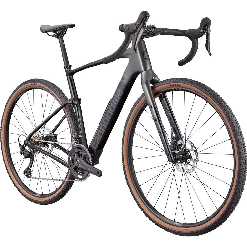 Topstone Carbon 3 GRX 2x Gravel Bike - Smoke Black (2026)