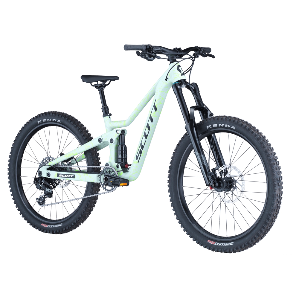 Ransom 400 24" Kids Full Suspension Mountain Bike - Beryl Green (2026)