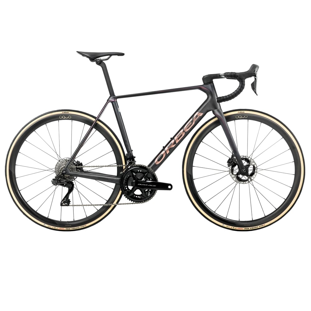 Orca M10iLTD PWR Road Bike - Diamond Carbon View/Sunset Carbon View (2026)
