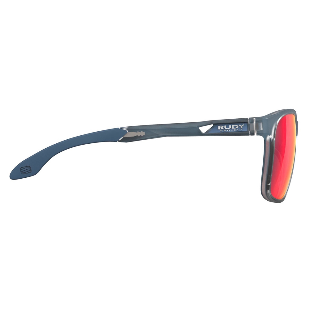 Lightflow A RP Optics Sunglasses - Ice Blue Metal Matte/Multilaser Red
