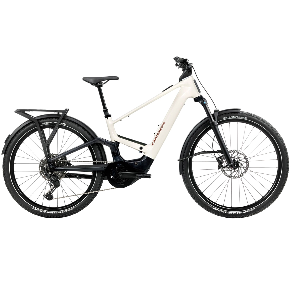 Muga 30 Electric Hybrid Bike - Ivory White/Black (2026)