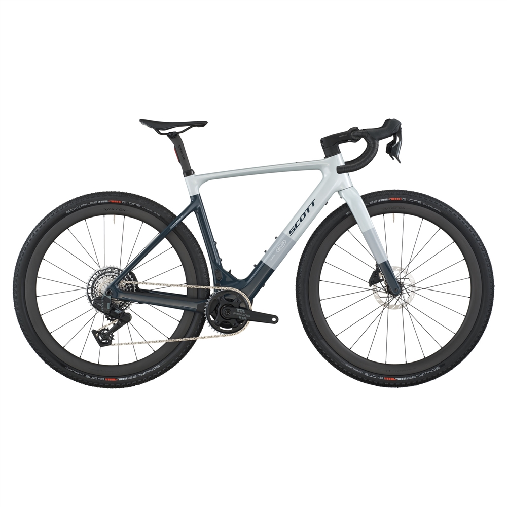 Solace Gravel 20 Gravel Bike - Squid Blue/Beluga Grey (2026)