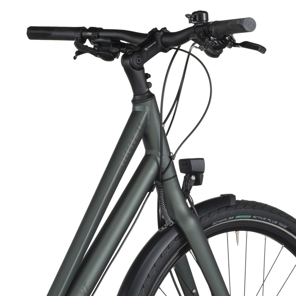 Vitess 40 Rigid Amsterdam Hybrid Bike - Kelp Green (2026)