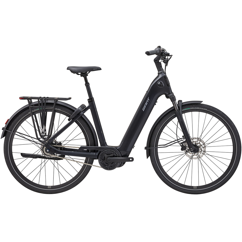 NewTour E+ 2 Low Step-Thru Electric Hybrid Bike - Cold Night (2027)