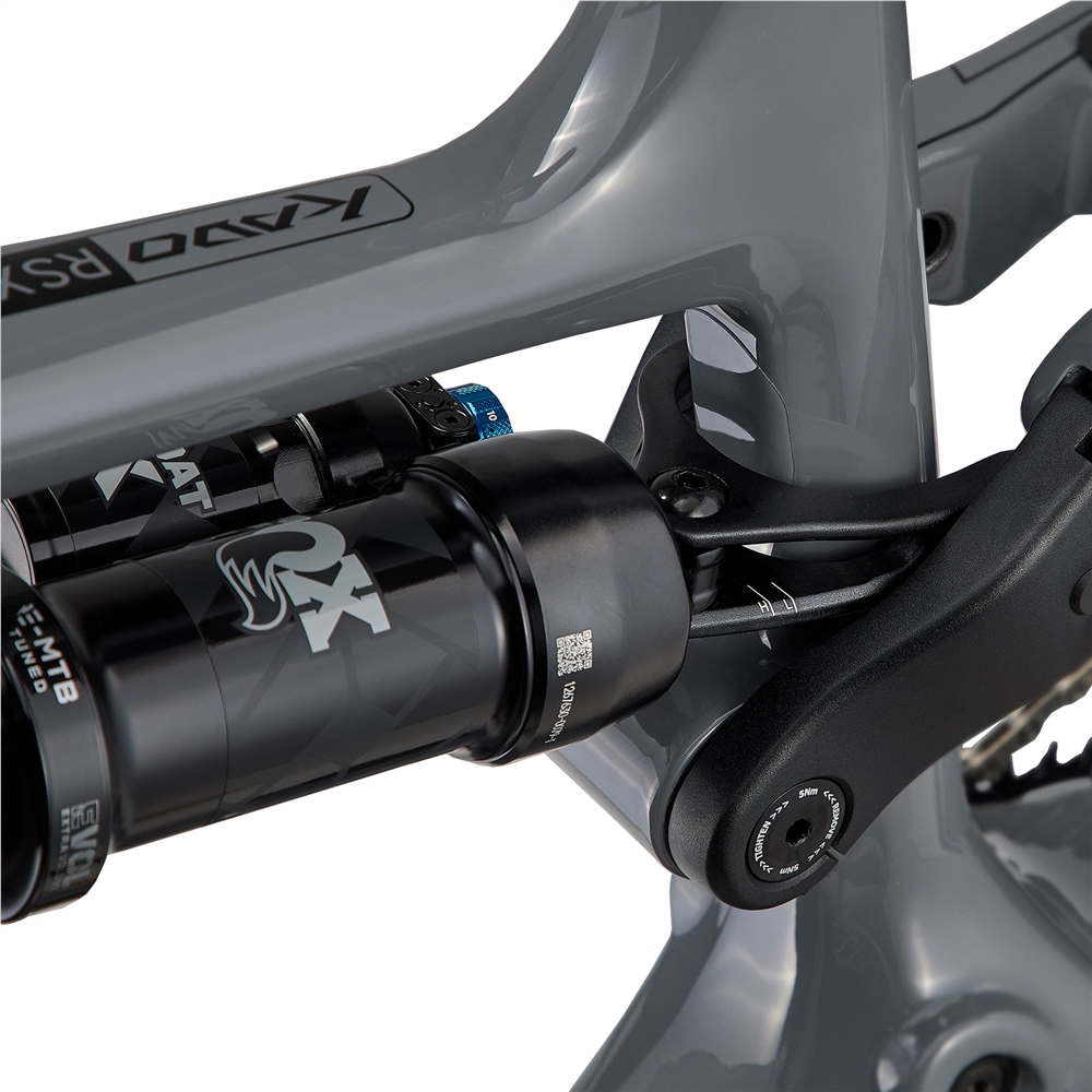 Kado RSX Electric Full Suspension Mountain Bike - Ash Grey (2026)