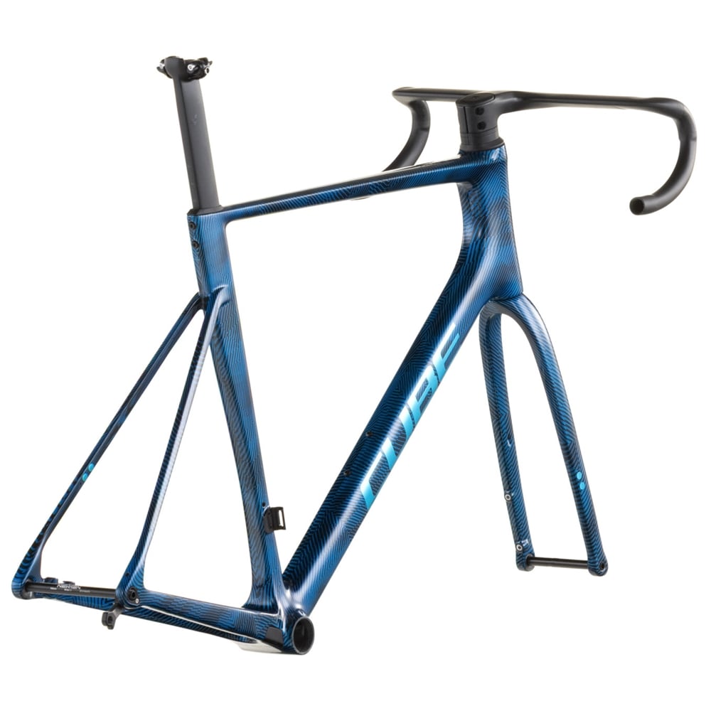Litening Air C:68X Road Frameset - Liquid Blue Grid/Chrome (2026)