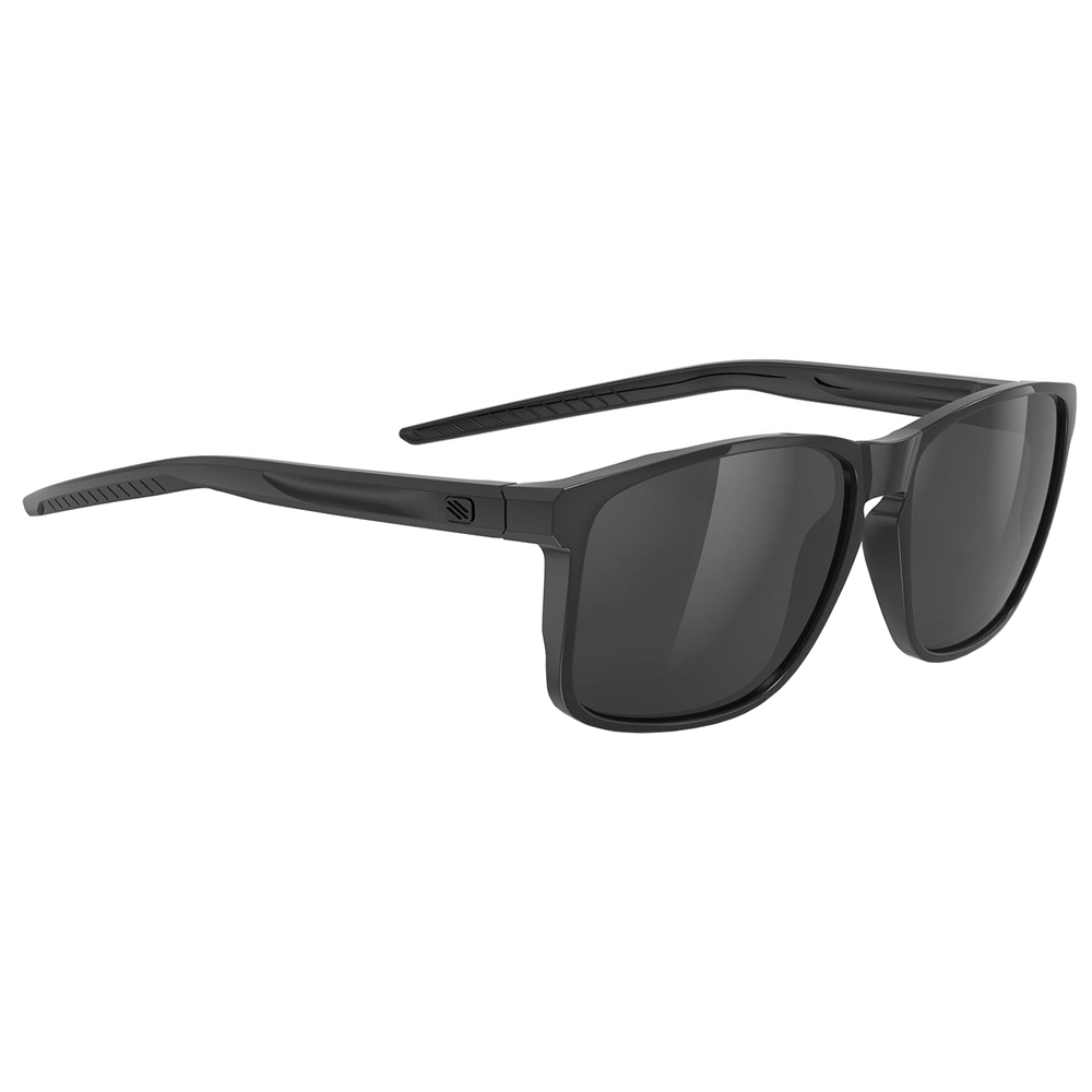 Overlap RP Optics Sunglasses - Black Gloss/Smoke Black